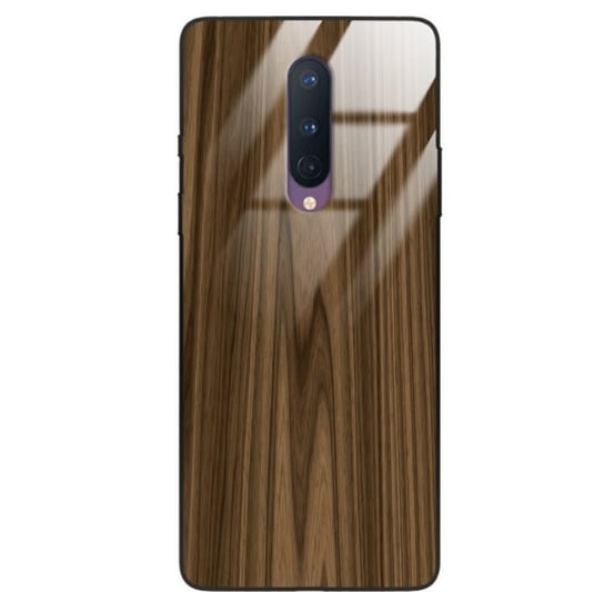 Etui drewniane OnePlus 8 Premium Wood Brown Forestzone Glass ForestZone