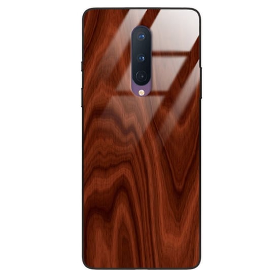 Etui drewniane OnePlus 8 Premium Wood Mahogany Forestzone Glass ForestZone