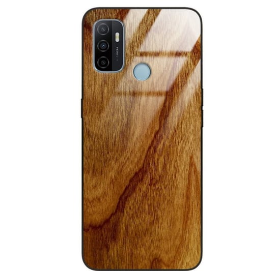 Etui drewniane Oppo A53 Old Fashion Wood Amber Forestzone Glass ForestZone