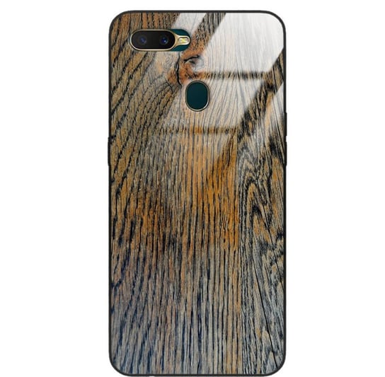 Etui drewniane Oppo A7 Old Fashion Wood Rust Forestzone Glass ForestZone