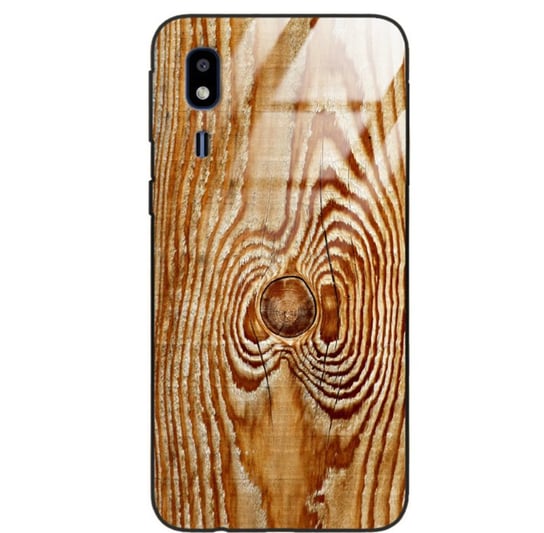 Etui drewniane Samsung Galaxy A2 Core Old Fashion Wood Butterscotch Forestzone Glass ForestZone