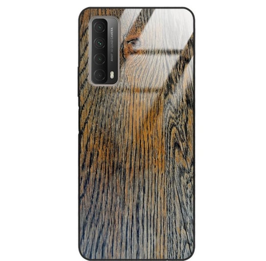 Etui drewniane Samsung Galaxy A90 5g Old Fashion Wood Rust Forestzone Glass ForestZone