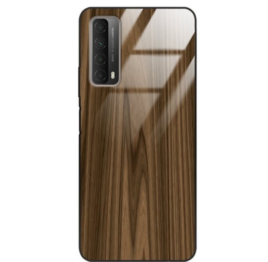 Etui drewniane Samsung Galaxy A90 5g Premium Wood Brown Forestzone Glass ForestZone