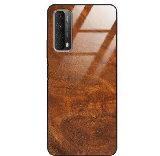 Etui drewniane Samsung Galaxy A90 5g Premium Wood Caramel Forestzone Glass ForestZone
