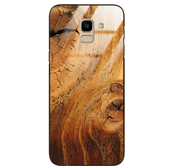 Etui drewniane Samsung Galaxy J6 2018 Old Fashion Wood Honeydew Forestzone Glass ForestZone