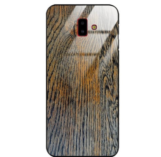 Etui drewniane Samsung Galaxy J6 Plus 2018 Old Fashion Wood Rust Forestzone Glass ForestZone