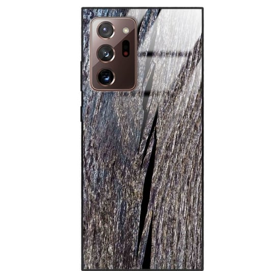 Etui drewniane Samsung Galaxy Note 20 Ultra Old Fashion Wood Blue Gray Forestzone Glass ForestZone