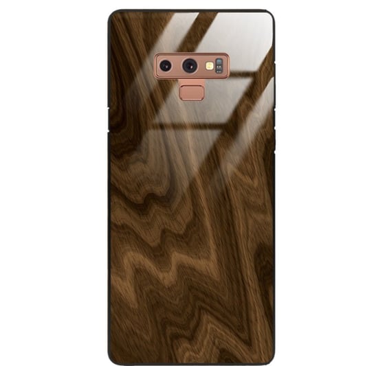 Etui drewniane Samsung Galaxy Note 9 Premium Wood Chocolate Forestzone Glass ForestZone