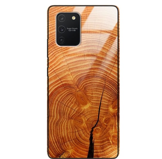 Etui drewniane Samsung Galaxy S10 Lite Old Fashion Wood Burnt Orange Forestzone Glass ForestZone