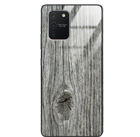 Etui drewniane Samsung Galaxy S10 Lite Old Fashion Wood Gray Forestzone Glass ForestZone