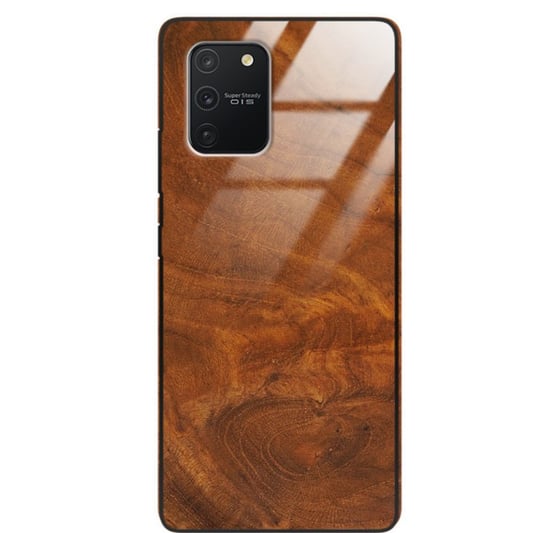 Etui drewniane Samsung Galaxy S10 Lite Premium Wood Caramel Forestzone Glass ForestZone
