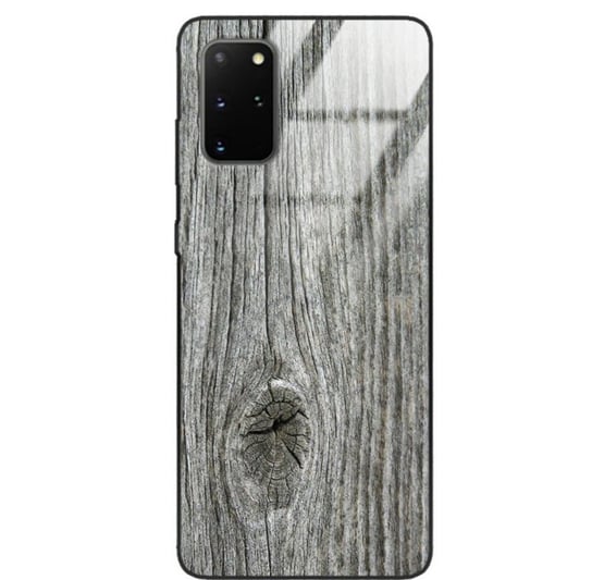 Etui drewniane Samsung Galaxy S20 Plus Old Fashion Wood Gray Forestzone Glass ForestZone