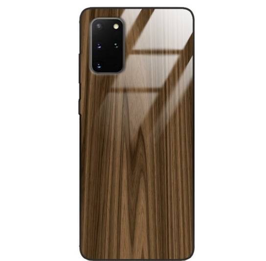Etui drewniane Samsung Galaxy S20 Plus Premium Wood Brown Forestzone Glass ForestZone