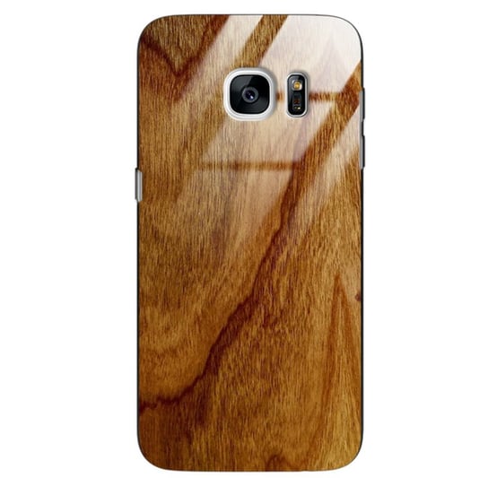 Etui drewniane Samsung Galaxy S7 Old Fashion Wood Amber Forestzone Glass ForestZone
