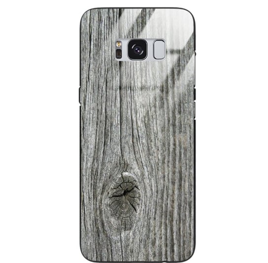 Etui drewniane Samsung Galaxy S8 Old Fashion Wood Gray Forestzone Glass ForestZone