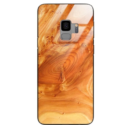 Etui drewniane Samsung Galaxy S9 Premium Wood Honey Forestzone Glass ForestZone