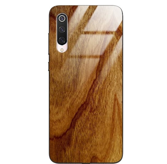 Etui drewniane Xiaomi Mi 9 Pro Old Fashion Wood Amber Forestzone Glass ForestZone