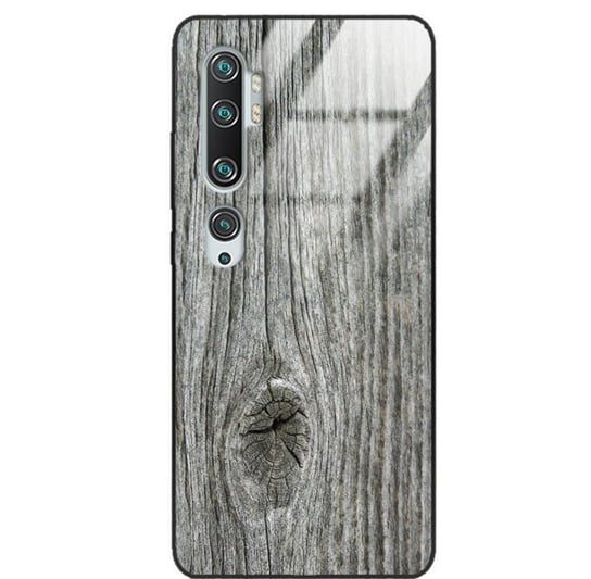 Etui drewniane Xiaomi Mi Note 10 Old Fashion Wood Gray Forestzone Glass ForestZone