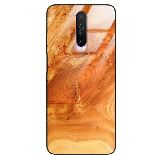 Etui drewniane Xiaomi Redmi K30 Premium Wood Honey Forestzone Glass ForestZone