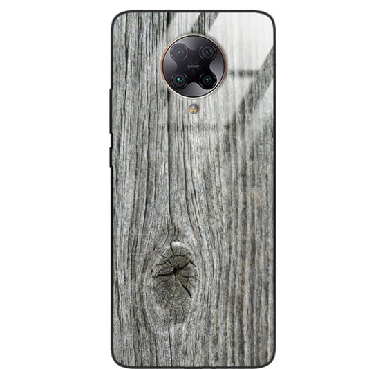 Etui drewniane Xiaomi Redmi K30 Pro Old Fashion Wood Gray Forestzone Glass ForestZone