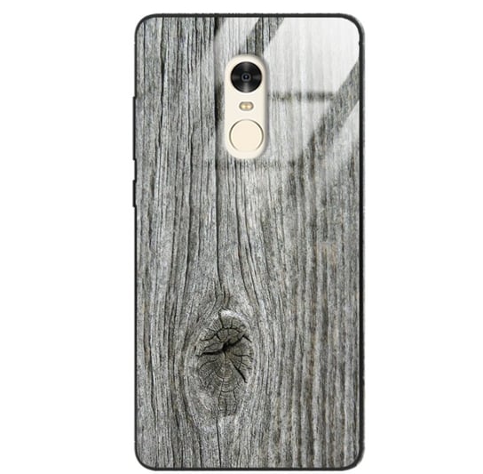 Etui drewniane Xiaomi Redmi Note 4 Old Fashion Wood Gray Forestzone Glass ForestZone