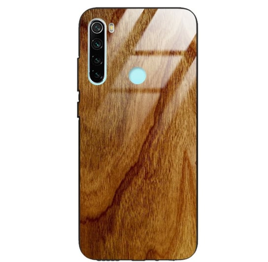 Etui drewniane Xiaomi Redmi Note 8 Old Fashion Wood Amber Forestzone Glass ForestZone