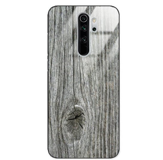 Etui drewniane Xiaomi Redmi Note 8 Pro Old Fashion Wood Gray Forestzone Glass ForestZone