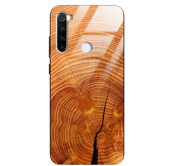 Etui drewniane Xiaomi Redmi Note 8t Old Fashion Wood Burnt Orange Forestzone Glass ForestZone
