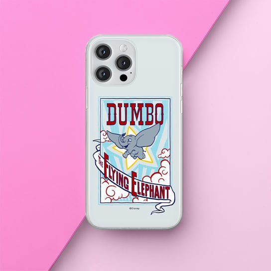 Etui Dumbo 002 Disney Nadruk pełny Szary Producent: OnePlus, Model: NORD 2T 5G OnePlus