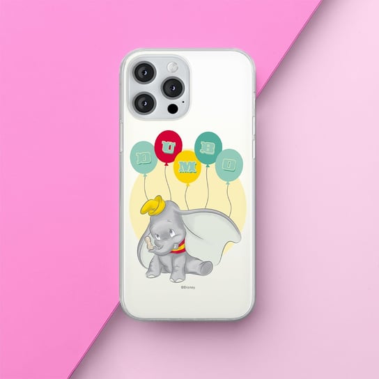 Etui Dumbo 003 Disney Nadruk częściowy Przeźroczysty Producent: Samsung, Model: A14 4G/5G Inna marka