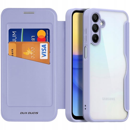 Etui Dux Ducis Skin X Pro do Galaxy A15 4G/5G, fioletowe Dux Ducis