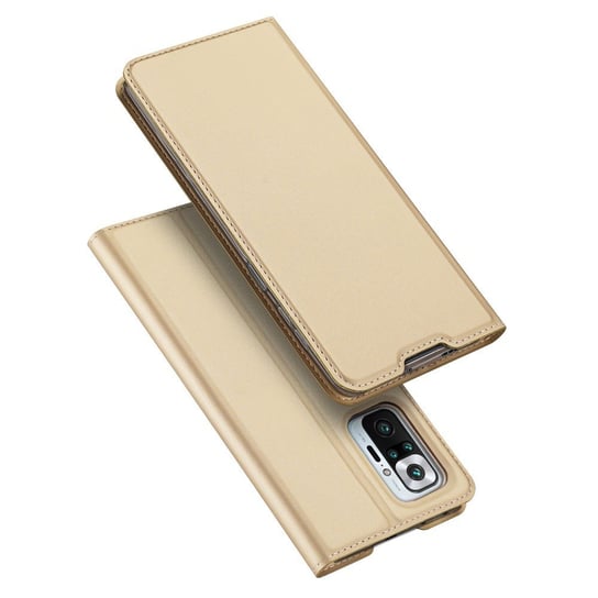 Etui DuxDucis Skin Pro do Xiaomi Redmi Note 10 Pro złoty Dux Ducis