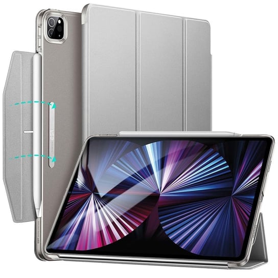 Etui ESR Ascend Trifold do iPad Pro 11 2021 Silver Grey ESR