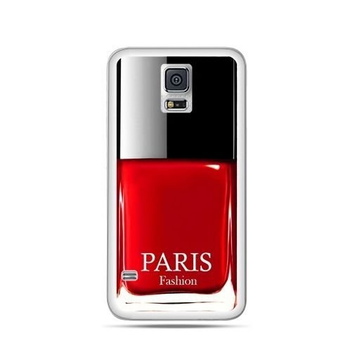 Etui, Etui, Samsung Galaxy S5 mini, lakier do paznokci czerwony EtuiStudio