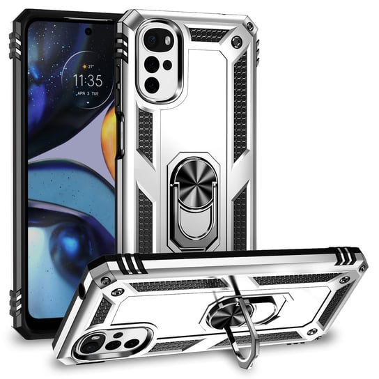 ETUI EXOGUARD ARMOR RING - MOTOROLA MOTO G22 / E32S - PANCERNE CASE OBUDOWA FUTERAŁ RING EXOGUARD