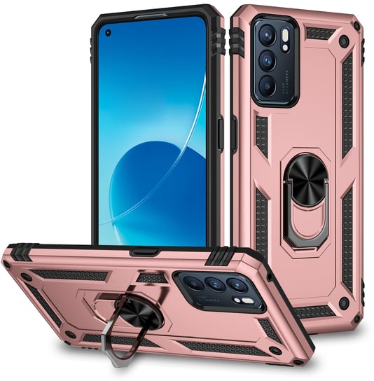 ETUI EXOGUARD ARMOR RING - OPPO RENO 6 5G - PANCERNE CASE OBUDOWA FUTERAŁ RING EXOGUARD