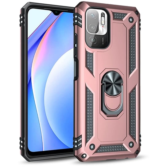 Etui Exoguard Armor Ring – Redmi Note 10 5G / Poco M3 Pro 5G – Pancerne Case Obudowa Futerał Ring EXOGUARD