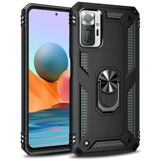 ETUI EXOGUARD ARMOR RING - XIAOMI REDMI NOTE 10 PRO - PANCERNE CASE OBUDOWA FUTERAŁ RING EXOGUARD