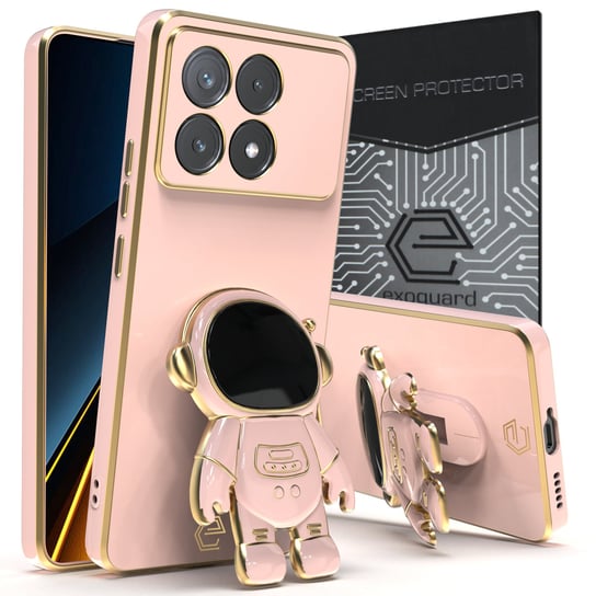 ETUI EXOGUARD ASTRONAUT + SZKŁO - XIAOMI POCO X6 PRO 5G - PANCERNE CASE OBUDOWA FUTERAŁ EXOGUARD