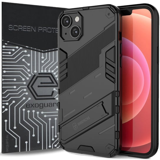 ETUI EXOGUARD BIBERCAS + SZKŁO - APPLE IPHONE 14 PLUS - PANCERNE CASE OBUDOWA FUTERAŁ EXOGUARD