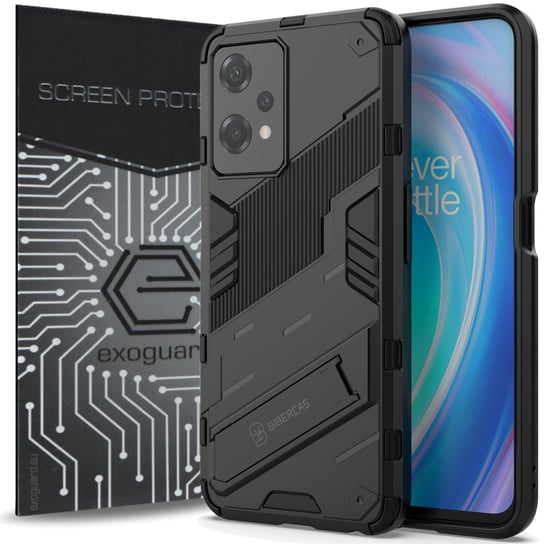 ETUI EXOGUARD BIBERCAS + SZKŁO - REALME 9 PRO - PANCERNE CASE OBUDOWA FUTERAŁ EXOGUARD