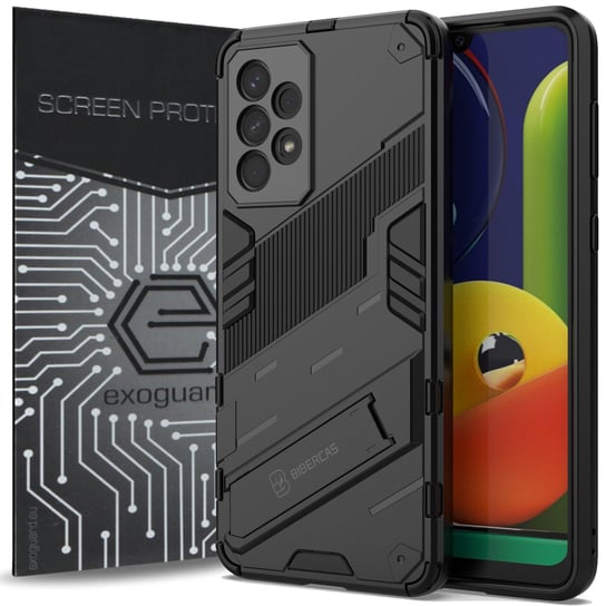 ETUI EXOGUARD BIBERCAS + SZKŁO - SAMSUNG GALAXY A33 5G - PANCERNE CASE OBUDOWA FUTERAŁ EXOGUARD