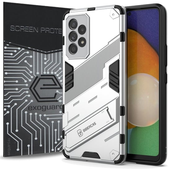 ETUI EXOGUARD BIBERCAS + SZKŁO - SAMSUNG GALAXY A53 5G - PANCERNE CASE OBUDOWA FUTERAŁ EXOGUARD