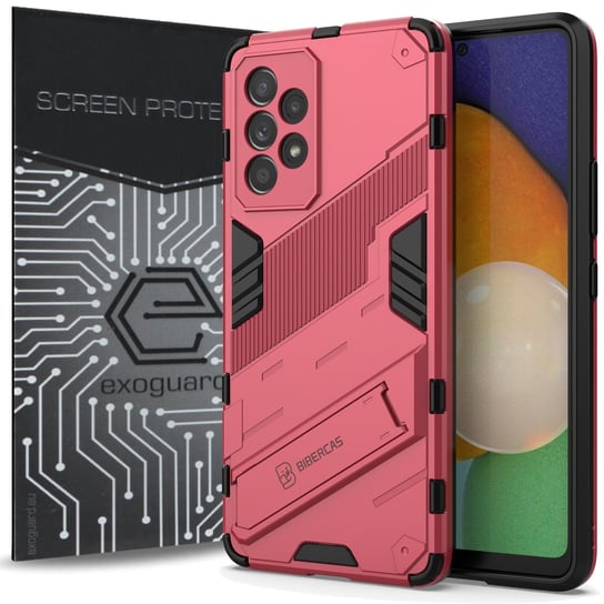 ETUI EXOGUARD BIBERCAS + SZKŁO - SAMSUNG GALAXY A53 5G - PANCERNE CASE OBUDOWA FUTERAŁ EXOGUARD