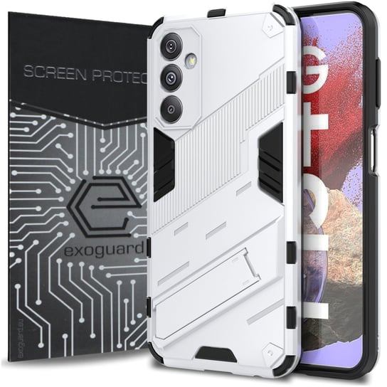 ETUI EXOGUARD BIBERCAS + SZKŁO - SAMSUNG GALAXY M34 5G - PANCERNE CASE OBUDOWA FUTERAŁ EXOGUARD