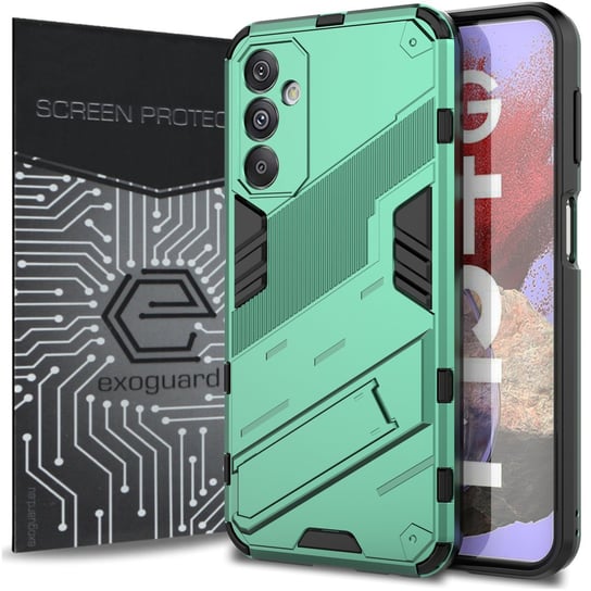 ETUI EXOGUARD BIBERCAS + SZKŁO - SAMSUNG GALAXY M34 5G - PANCERNE CASE OBUDOWA FUTERAŁ EXOGUARD