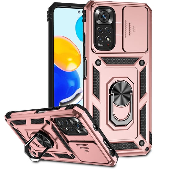 ETUI EXOGUARD CAMCOVER - XIAOMI REDMI NOTE 11 / 11S - PANCERNE CASE OBUDOWA FUTERAŁ RING EXOGUARD