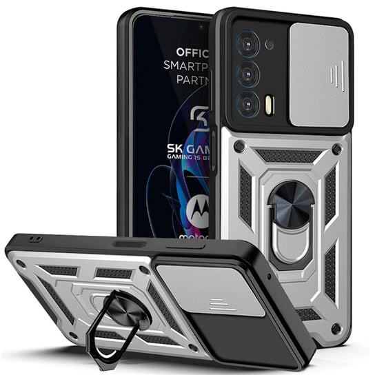 ETUI EXOGUARD CAMSHIELD - MOTOROLA MOTO EDGE 20 - PANCERNE CASE OBUDOWA FUTERAŁ RING EXOGUARD