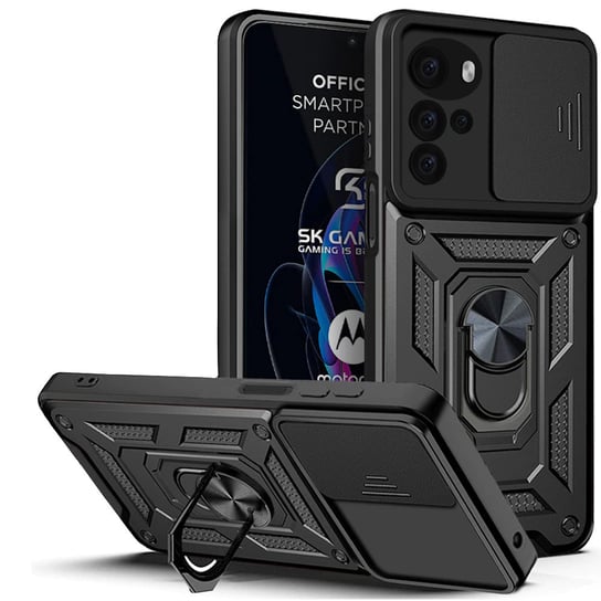 ETUI EXOGUARD CAMSHIELD - MOTOROLA MOTO G22 / E32S - PANCERNE CASE OBUDOWA FUTERAŁ RING EXOGUARD