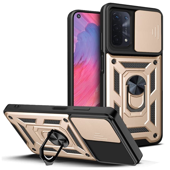 ETUI EXOGUARD CAMSHIELD - OPPO A74 5G - PANCERNE CASE OBUDOWA FUTERAŁ RING EXOGUARD